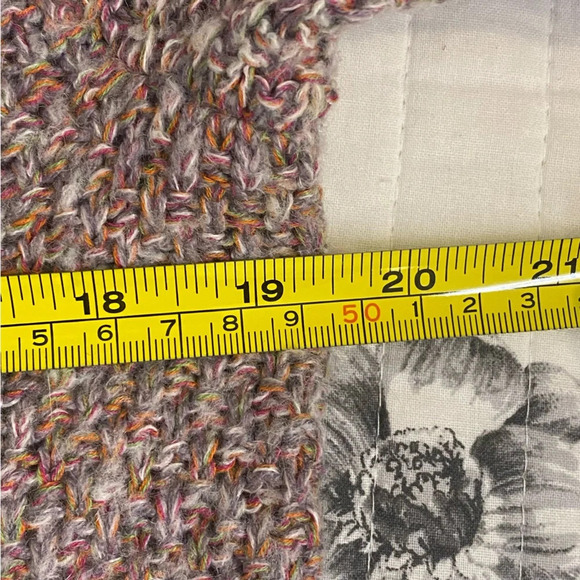 HINGE Sweater Womens Faux Wrap V-Neck Back Long Sleeve Lightweight Cozy … - Picture 8 of 9